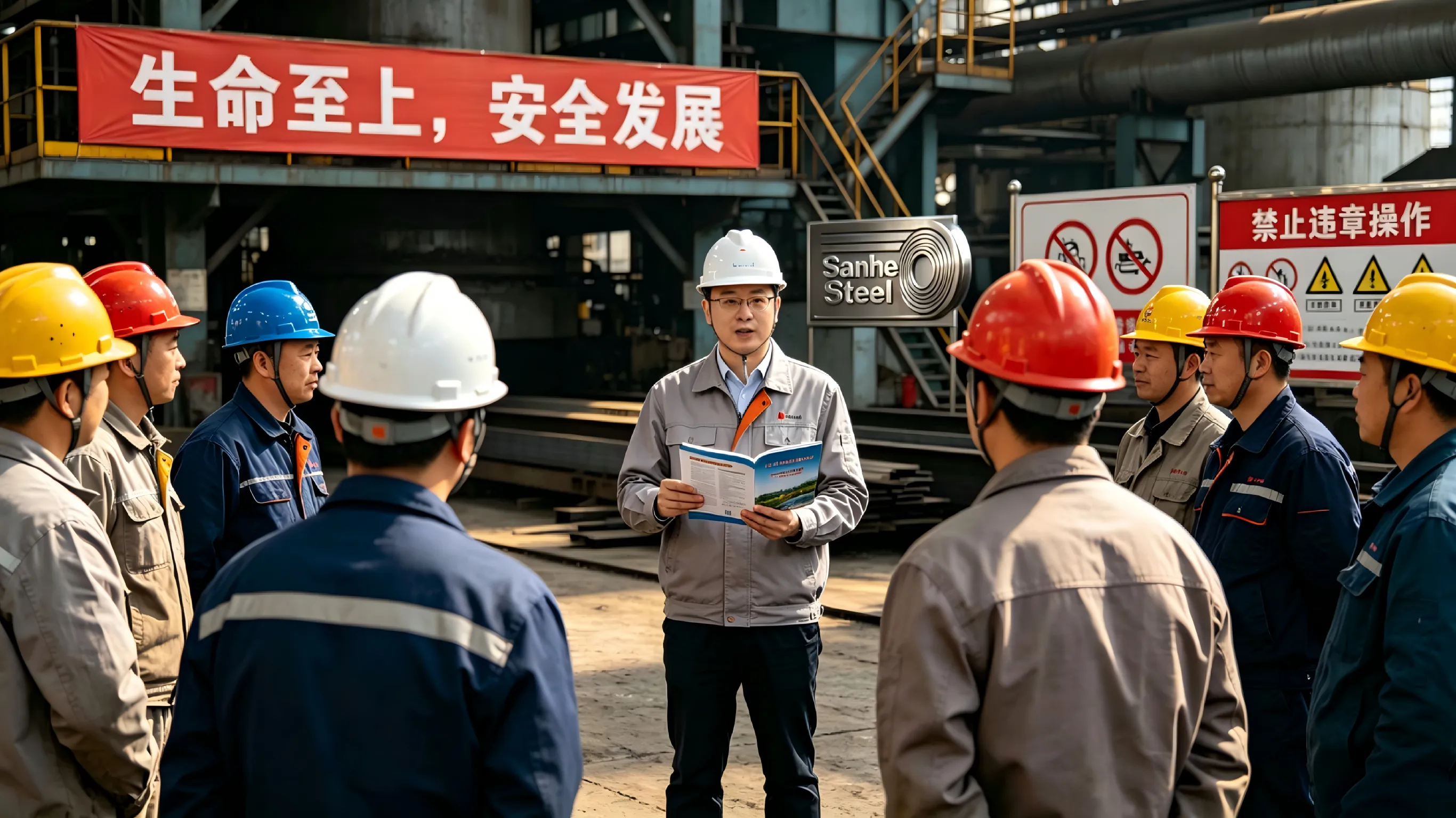 Strengthening the Bottom Line of Safety Production and Strengthening the Special Safety Rectification Work in the Steel Plate and Coil Workshop
