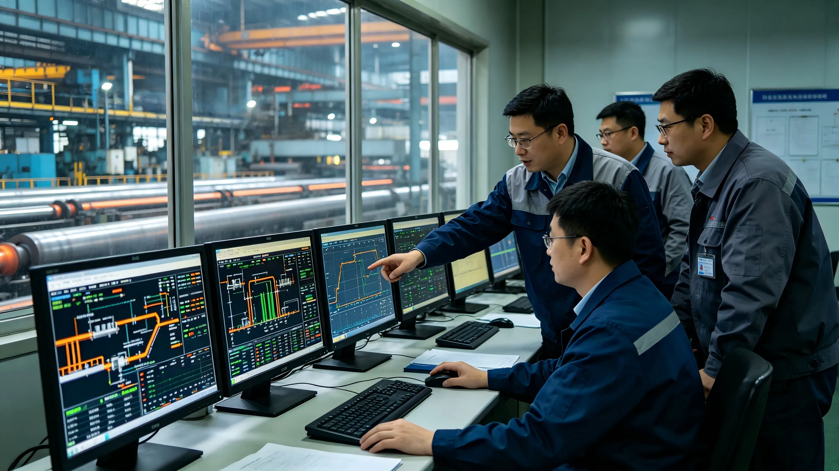 The implementation of refined production control has been effective, and strict control of steel plate and coil processing losses has been implemented to improve the yield rate of finished products