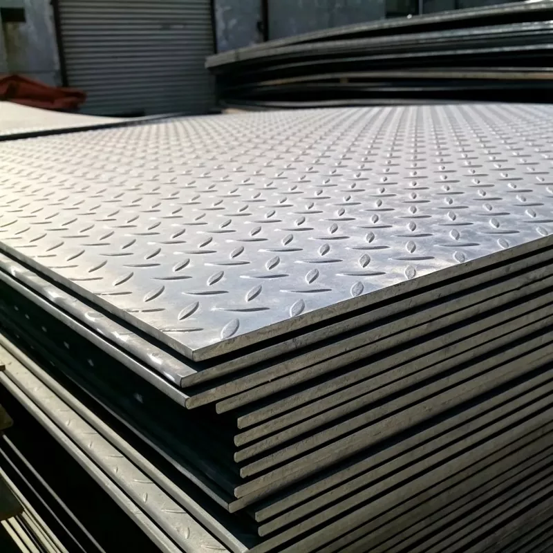Hot Rolled Checkered Steel Plate for Platforms